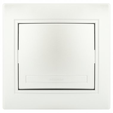 Фотография товара 'Эра Переключатель Intro Plano 1-108-06 промежуточный, 10А-250В, IP20, СУ, перламутр Б0053825'