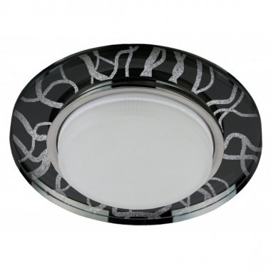 Фотография товара 'Эра Светильник DK80 WH/BK под лампу Gx53, 220V,13W, белый/черный Б0019575'