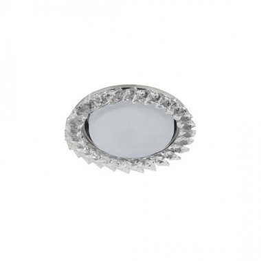 Фотография товара 'Эра Светильник DK86 CH/WH под лампу Gx53, 220V,13W, хром/прозрачный Б0020576'