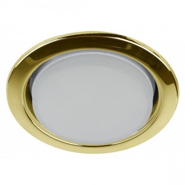 Фотография товара 'Эра Светильник KL35 GD eco KL35 GD есоСветильник под лампу Gx53,220V,13W ,золото Б0041930'