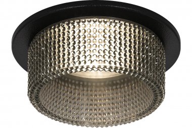 Фотография товара 'Эра Б0058420 Встраиваемый светильник декоративный DK109 BK/GR MR16 GU5.3'