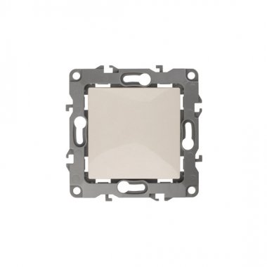 Фотография товара 'Эра Выключатель, 10АХ-250В, Эра12, слоновая кость Б0014622'