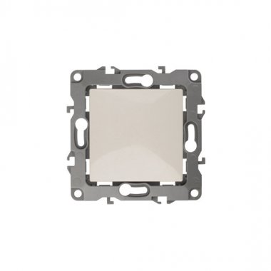 Фотография товара 'Эра Переключатель, 10АХ-250В, Эра12, слоновая кость Б0014640'