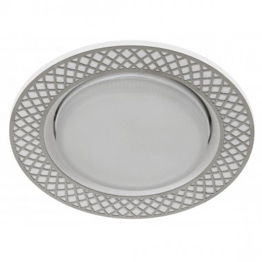 Фотография товара 'Эра Светильник KL79 WH/CH под лампу Gx53 круглый,220V,13W,белый/хром Б0037366'