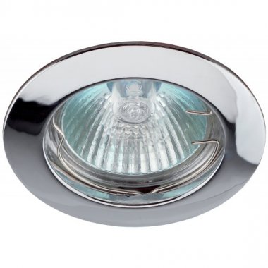 Фотография товара 'Эра Светильник KL1 CH литой простой MR16,12V/220V, 50W хром C0043654'