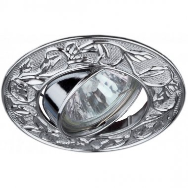 Фотография товара 'Эра Светильник KL11A CH литой поворотный лианы MR16,12V/220V, 50W хром C0043686'