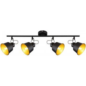 Фотография товара 'Эра Светильник настенно-потолочный спот Rivoli Evelyn 7064-704 4 х Е14 40 Вт поворотный Б0055370'