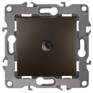 Фотография товара 'Эра Розетка TV проходная, Эра12, бронза Б0027438'