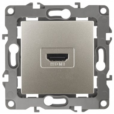 Фотография товара 'Эра Розетка HDMI, Эра12, перламутр Б0027490'