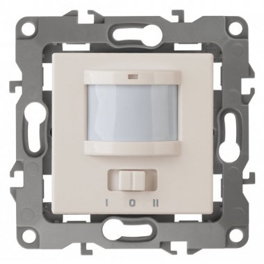 Фотография товара 'Эра Датчик движения 2-проводной, 180-250В, 200Вт, Эра12, слоновая кость Б0031252'