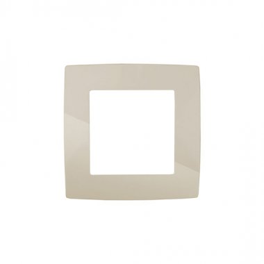 Фотография товара 'Эра Рамка на 1 пост, Эра12, слоновая кость Б0014742'