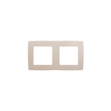 Фотография товара 'Эра Рамка на 2 поста, Эра12, слоновая кость Б0014752'