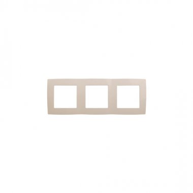 Фотография товара 'Эра Рамка на 3 поста, Эра12, слоновая кость Б0014762'