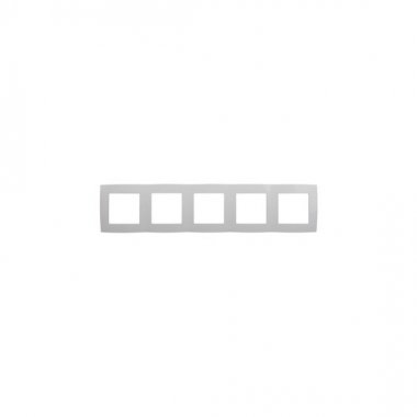 Фотография товара 'Эра Рамка на 5 постов, Эра12, белый Б0014781'