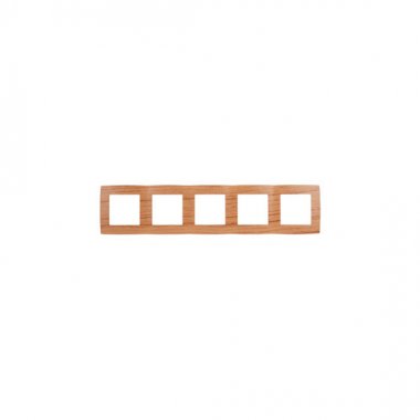 Фотография товара 'Эра Рамка на 5 постов, Эра12, дуб Б0014789'