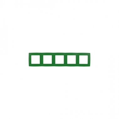 Фотография товара 'Эра Рамка на 5 постов, Эра12, зелёный Б0019424'