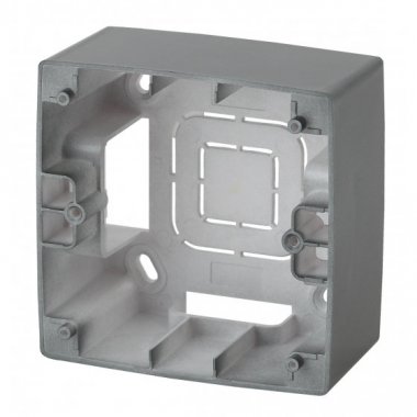 Фотография товара 'Эра Коробка наклад. монтажа 1 пост, Эра12, графит Б0043166'