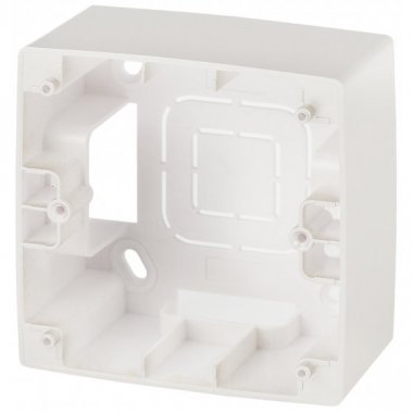 Фотография товара 'Эра Коробка наклад. монтажа 1 пост, Эра12, перламутр Б0043169'