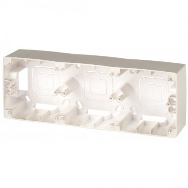 Фотография товара 'Эра Коробка наклад. монтажа 3 поста, Эра12, шампань Б0043183'