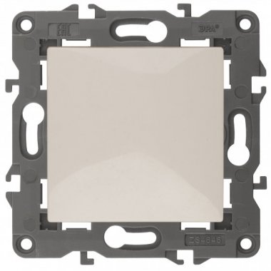 Фотография товара 'Эра Выключатель, 10АХ-250В, Эра Elegance, сл.кость Б0034208'