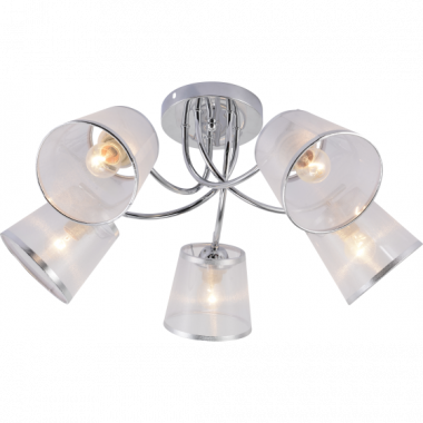 Фотография товара 'Эра Люстра Rivoli Shirley 9167-305 5 х Е27 60 Вт модерн Б0059982'