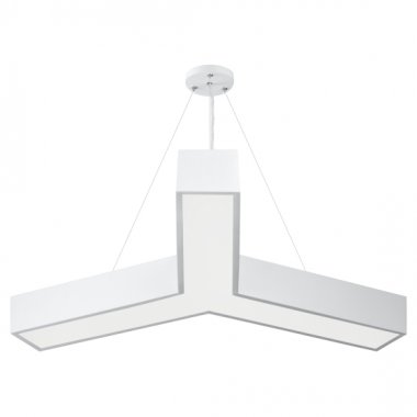Фотография товара 'Эра Светильник LED ЭРА Geometria SPO-143-W-40K-056 Igrek 56Вт 4000K 3700Лм IP40 900*80 белый подвесной драйвер внутри Б0058888'