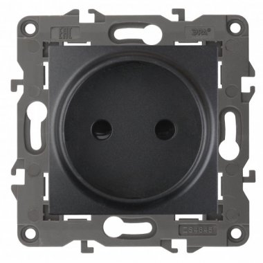 Фотография товара 'Эра Розетка 2P+E Schuko со шторками с крышкой, 16А-250В, Эра Elegance, шампань Б0034288'