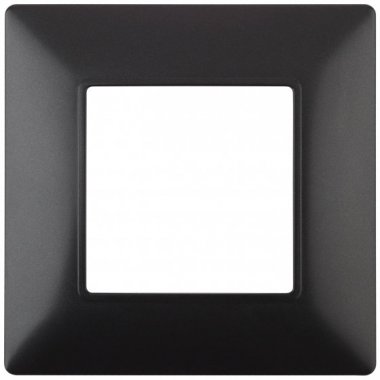Фотография товара 'Эра Рамка на 1 пост, Эра Elegance, антрацит Б0034385'