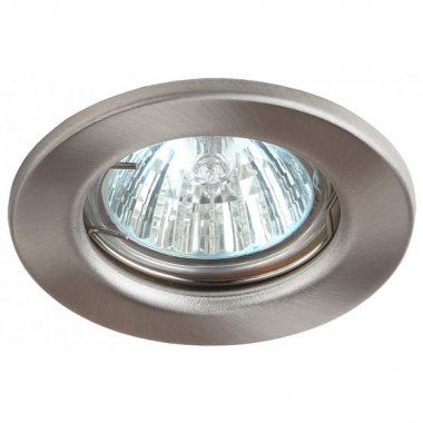 Фотография товара 'Эра Светильник ST1 SN штампованный MR16,12V/220V, 50W сатин никель C0043800'