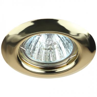 Фотография товара 'Эра Светильник ST3 GD штампованный MR16,12V/220V, 50W золото C0043802'