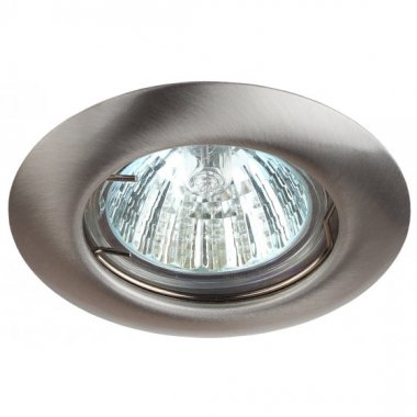 Фотография товара 'Эра Светильник ST3 SN штампованный MR16,12V/220V, 50W сатин никель C0043803'