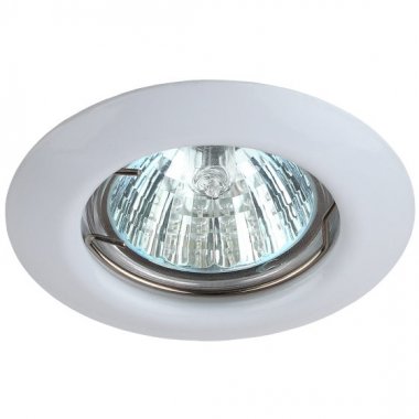 Фотография товара 'Эра Светильник ST3 WH штампованный MR16,12V/220V, 50W белый C0043801'