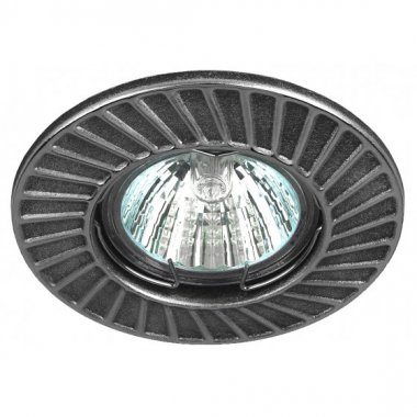 Фотография товара 'Эра Светильник ST6 CH/BK штампованный MR16,12V/220V, 50W черный/хром Б0036489'