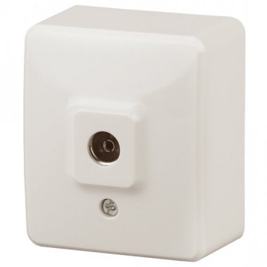 Фотография товара 'Эра Розетка TV одиночная, ОУ, Эра Эксперт, сл.кость Б0020725'