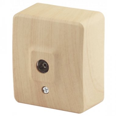 Фотография товара 'Эра Розетка TV одиночная, ОУ, Эра Эксперт, сосна Б0020726'