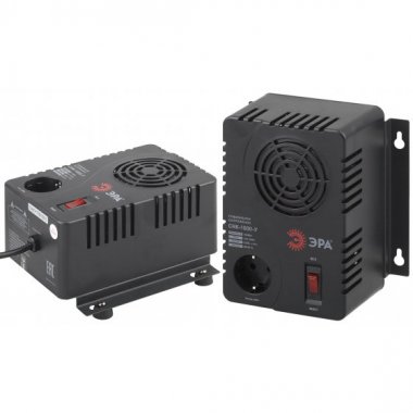 Фотография товара 'Эра СНК-1000-У Стабилизатор напр. компакт, универс., 160-260В/220В, 1000ВА Б0031064'