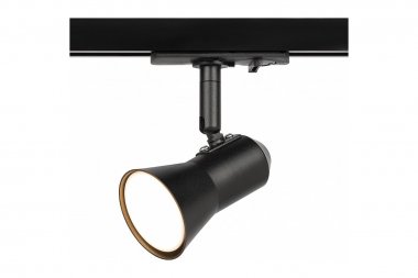 Фотография товара 'Эра Б0053304 Трековый светильник однофазный TR37-GU10 BK под лампу MR16'