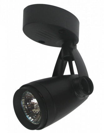 Фотография товара 'Эра Светильник OL5 GU10 BK Накладной, черный Б0044272'