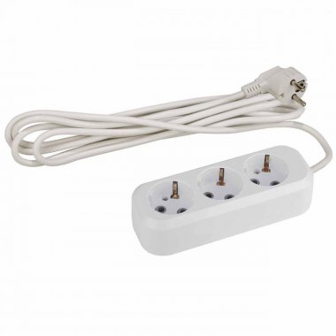 Фотография товара 'Эра Удлинитель Россия UX-3e-10m Б0038578'