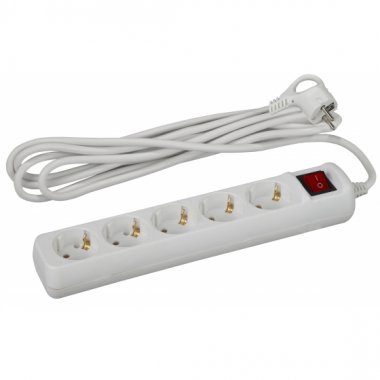 Фотография товара 'Эра Удлинитель Россия UX-5es-1,5m Б0035756'