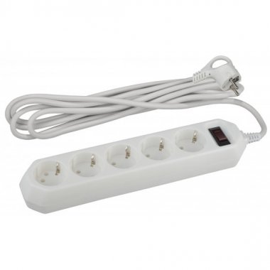 Фотография товара 'Эра Сетевой фильтр USF-5es-3m-W Б0019033'