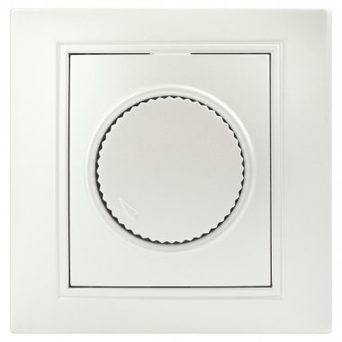 Фотография товара 'Эра Светорегулятор Intro Plano 1-401-06 (диммер) поворотный, 600Вт 230В, IP20, СУ, перламутр Б0053939'