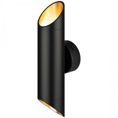 Фотография товара 'Эра Светильник настенный WL52 BK/GD 2*GU10 2*12Вт IP20 Б0061199'