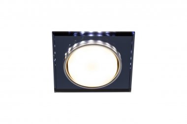 Фотография товара 'Эра Б0057473 Встраиваемый светильник со светодиодной подсветкой DK LD50 BK GX53'