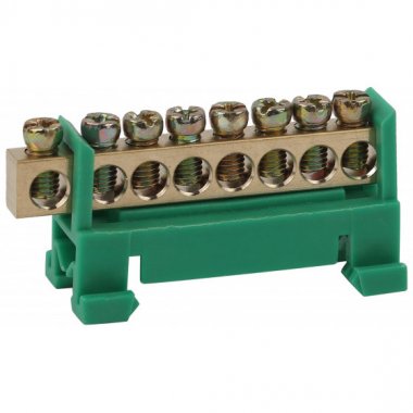 Фотография товара 'Эра Шина PE Земля в изоляторе типа стойка ШНИ 6х9-8-Д-Зеленый Б0044128'