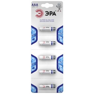 Фотография товара 'Эра Элемент питания LR03-5BL Strip Б0014474'