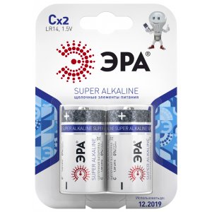 Фотография товара 'Эра Элемент питания ЭРА LR14-2BL C0038444'