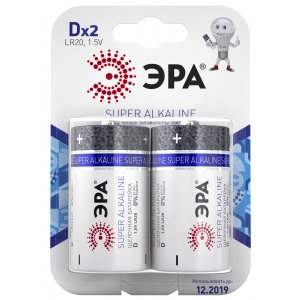 Фотография товара 'Эра Элемент питания ЭРА LR20-2BL C0038443'