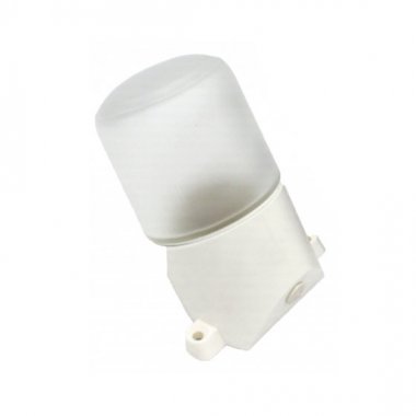 Фотография товара 'Эра Светильник для бани пласт/стекло, наклон IP65 E27 max 60Вт 158х116х85 Б0048407'