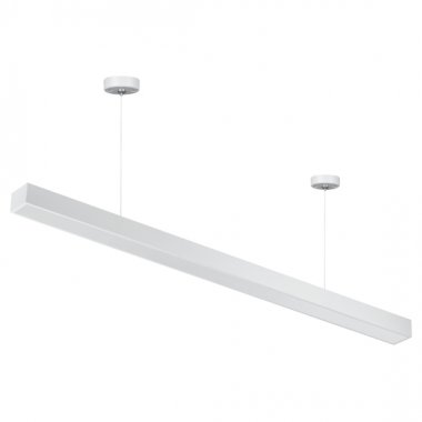 Фотография товара 'Эра Светильник LED Geometria SPO-116-W-40K-024 Block 24Вт 4000K 1750Лм IP40 1200х70х50 белый подвесной драйвер внутри Б0058866'